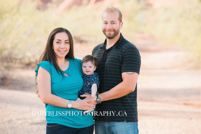 Family Portraits with Baby Bliss Photography