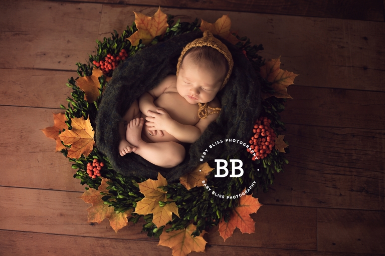 Kelowna Newborn Photographer, Baby Bliss Photography Captures Handsome Luca
